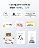 B1 Inkless Thermal Label Printer, Create Professional Business Labels with Ease